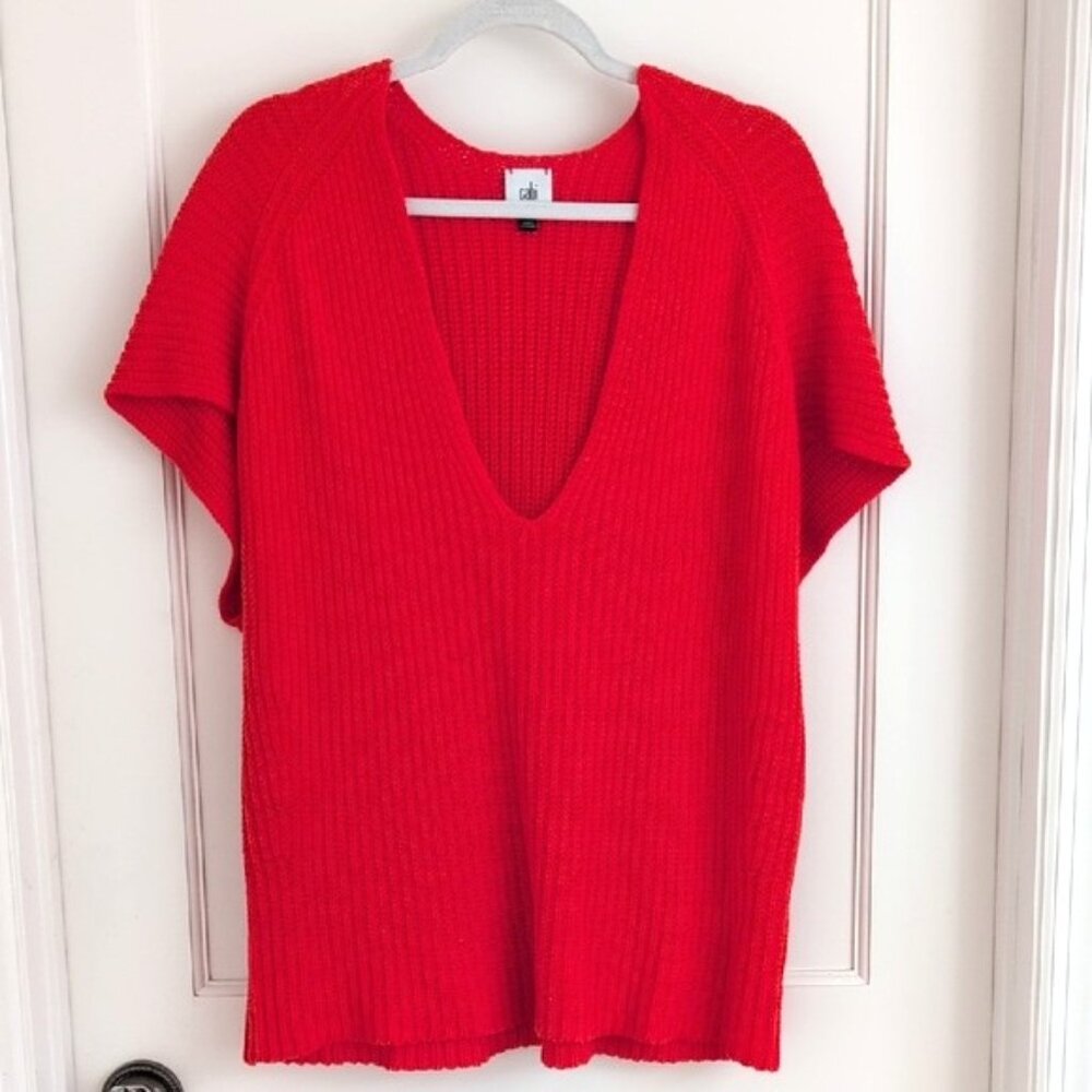 Cabi Ruby Pullover Sweater #5837 Medium M Geraniu… - image 1